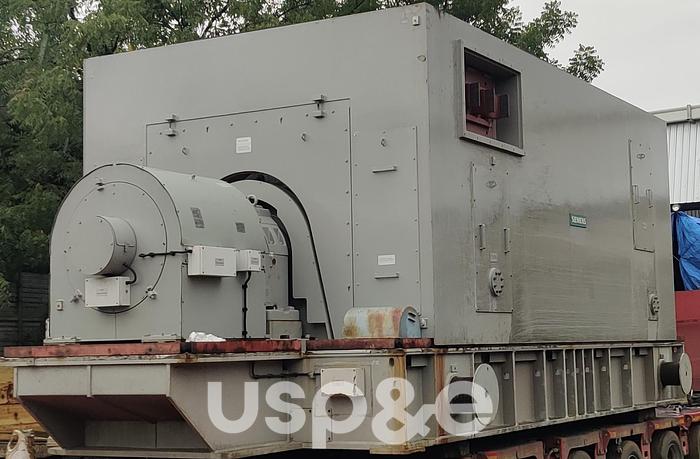 Used 100 MW 2011 Used Siemens SGEN5-100A-2P Steam Generator Set