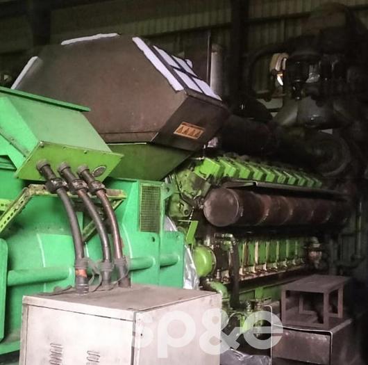 Used 3 MW 2008 Used Jenbacher J-620 GS Natural Gas Generator Sets