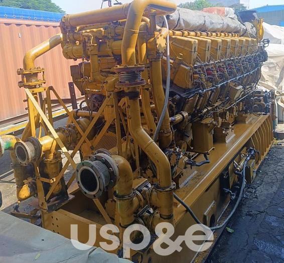 Used 4.3 MW 2001 Used Caterpillar G3616 Natural Gas Generator Sets