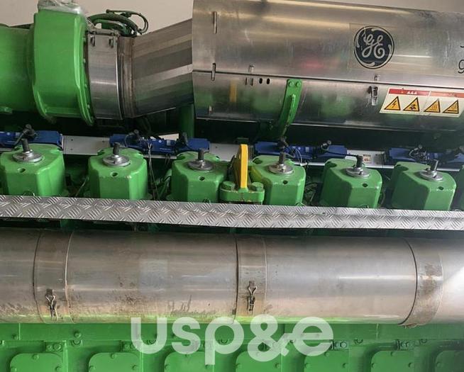 Used 3.4 MW 2012 Used Jenbacher J 620 Natural Gas Generator Set