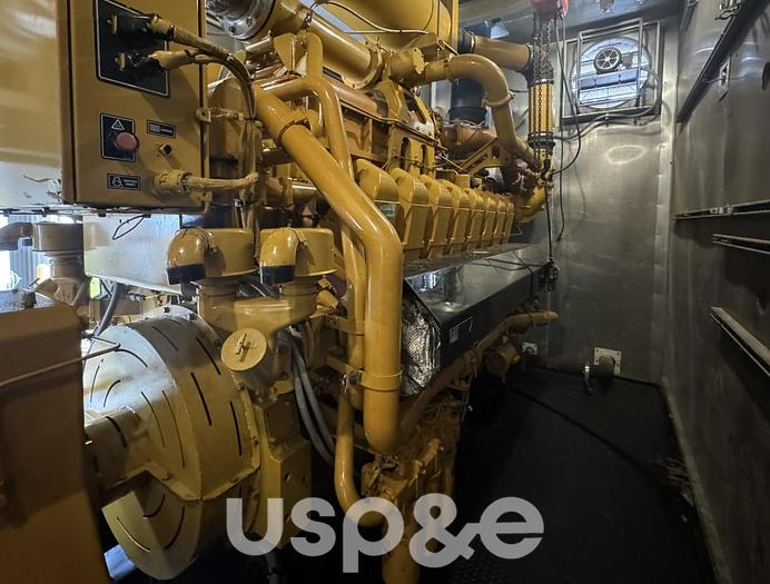 Refurbished 1.5 MW 2010 Refurbished Caterpillar G3516C Natural Gas Generator Set