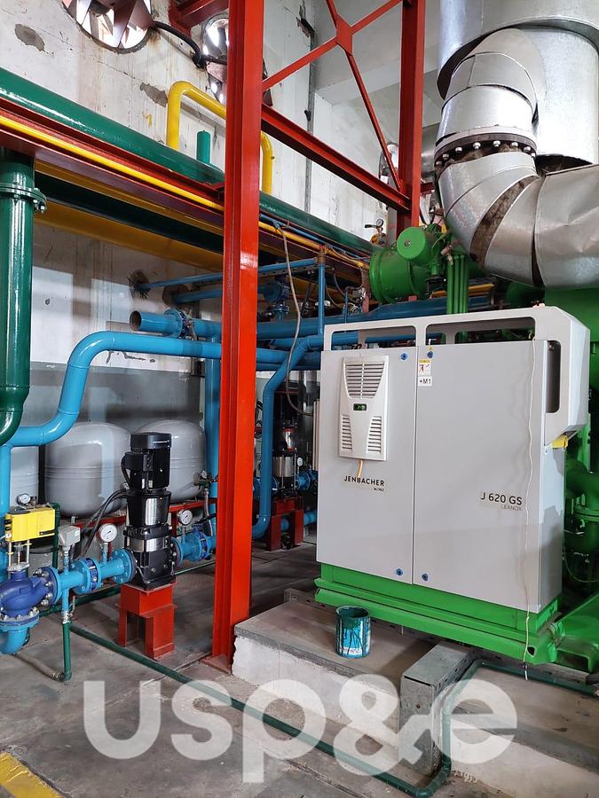 Used 3.3 MW 2023 Used Jenbacher JMS 620 GS-N,L Natural Gas Generator Set