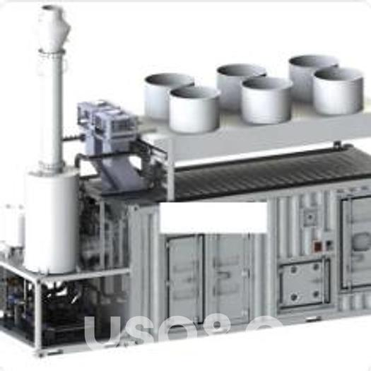 1.5 MW 2025 New MTU 12V4000L64FNER Natural Gas Generator Set (Containerised)