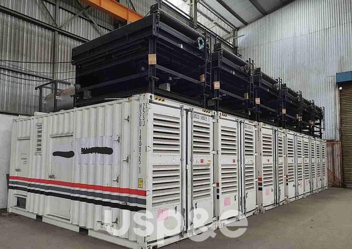 1.6 MW 2017 New Mitsubishi SR16-PTA Diesel Generator Set