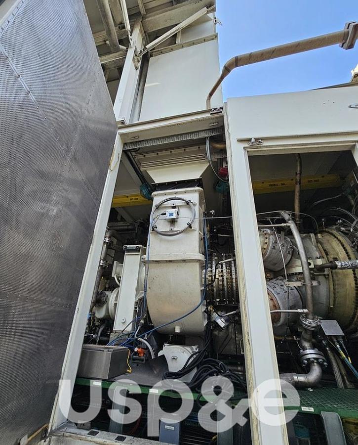 Used 3 MW 2013 Used Siemens SGT-400DLE Natural Gas Turbine Generator Set (Dual Shaft)