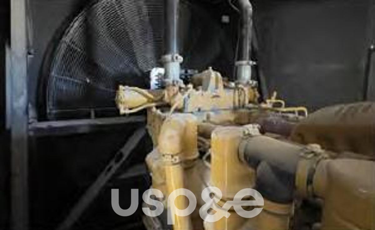 Used 1.2 MW Used Caterpillar 3512B Diesel Generator Set