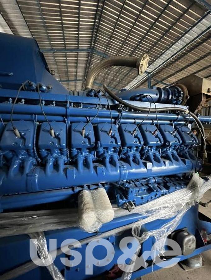 Used 1.9 MW 2014 Used MWM TCG 2020-V20 Natural Gas Generator Sets (Containerised)