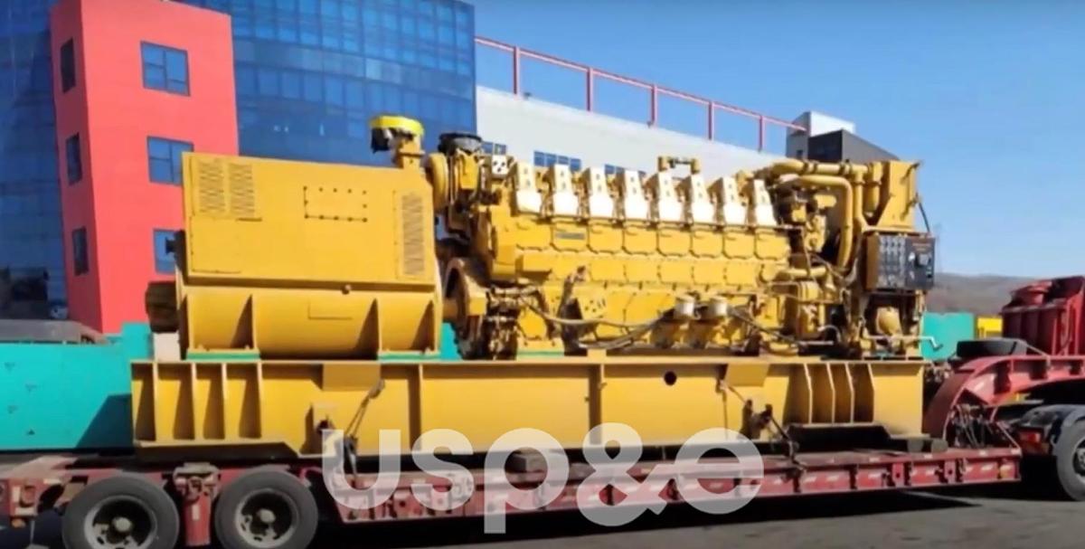 Used 2.5 MW 1987 Used Caterpillar 3508 Diesel Generator Set