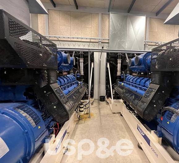 Used 20 MW 2007 Used Perkins 4016-TAG2A Diesel Power Plant Generator Sets