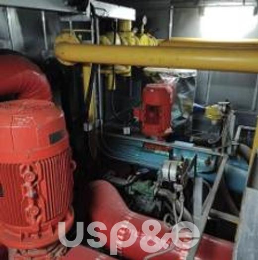 Used 4.3 MW 2015 Used MWM TCG2032-V16C Natural Gas Generator Set