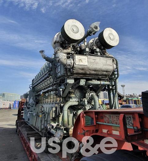 Used 2.9 MW 2004 Used Niigata 18V22AG Natural Gas Generator Set Power Plant