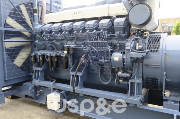 1.8 MW 2020 New Mitsubishi S16R-PTAH-S Diesel Generator Sets
