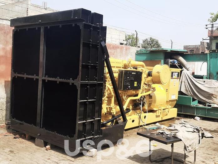Used 1.2 MW 2007 Used Caterpillar 3512B Diesel Generator Set