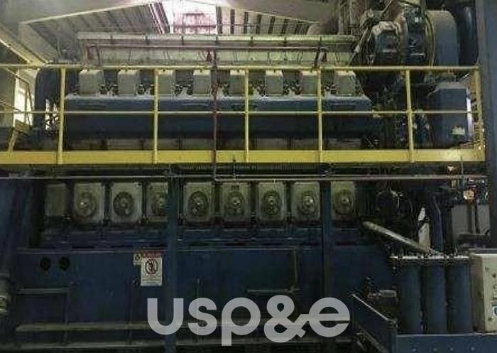 Used 27.5 MW 1996 Used Wartsila 16V32E Diesel Power Plant Gensets