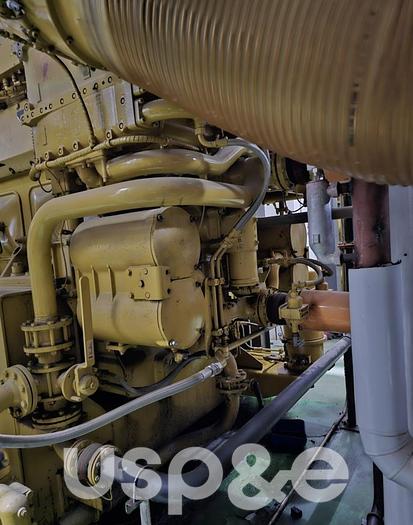 Used 4.5 MW 2017 Used Caterpillar CG260-16 Natural Gas Generator Sets
