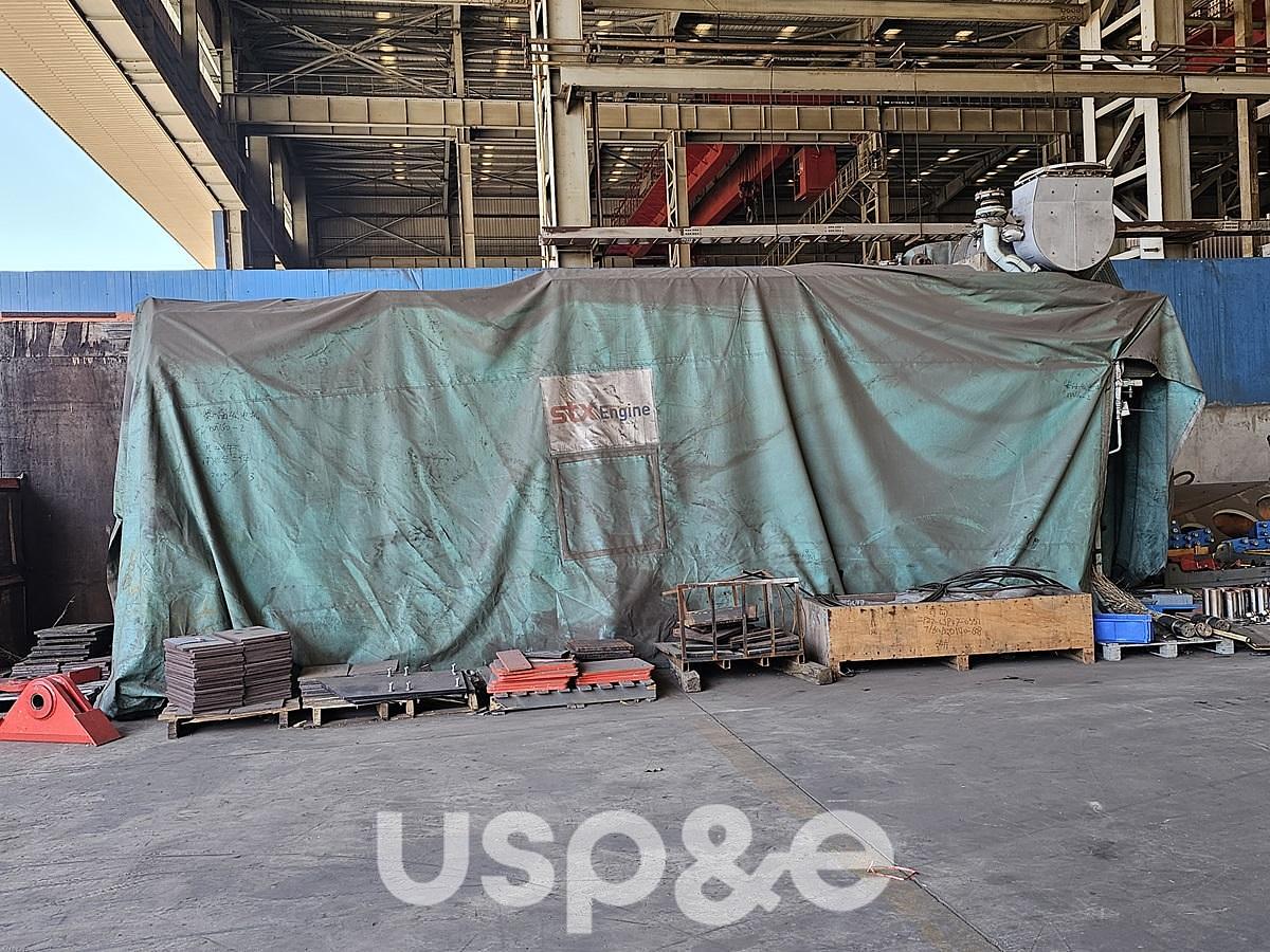 2.6 MW 2009 New STX Man 8L27/38 HFO Generator Set