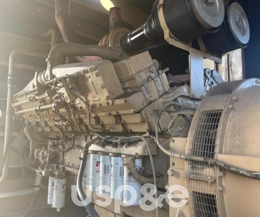Used 1.5 MW 2001 Used Cummins KTA50-G9 Diesel Generator Set