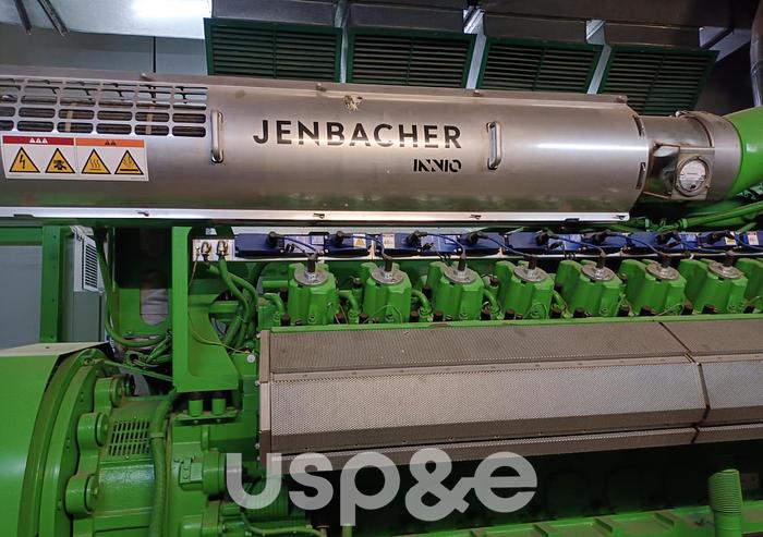Used 1.5 MW 2019 Used Jenbacher J 420 GS Natural Gas Generator Set