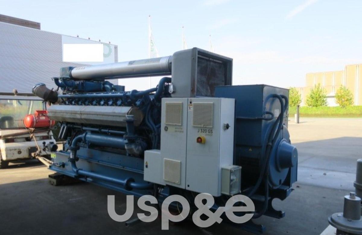 Used 1 MW 2010 Used Jenbacher J320 GS Natural Gas Generator Sets