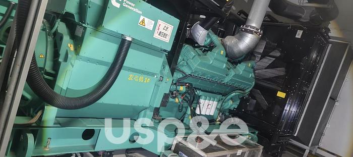 2 MW 2012 New Cummins QSK60-G8 Natural Gas Generator Sets