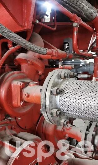 Used 2.3 MW 2012 Used Waukesha 12V-AT27GL Natural Gas Generator Set