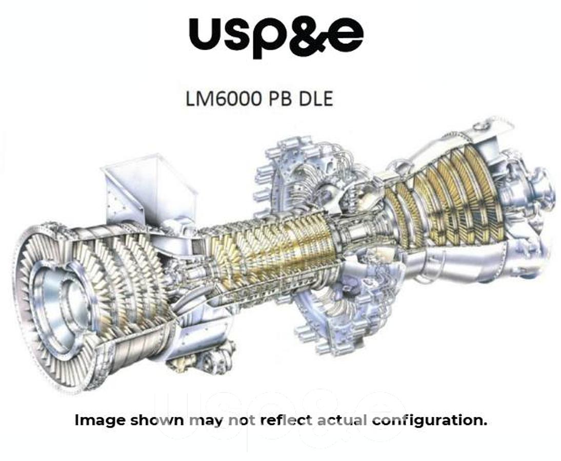 Used 40 MW 1994 Used GE LM6000-PB-DLE Natural Gas Turbine Power Plant