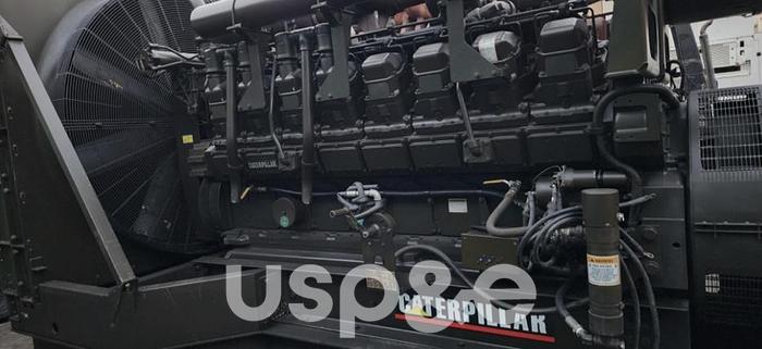 Used 1.6 MW 2012 Used Caterpillar 3516 Diesel Generator Set