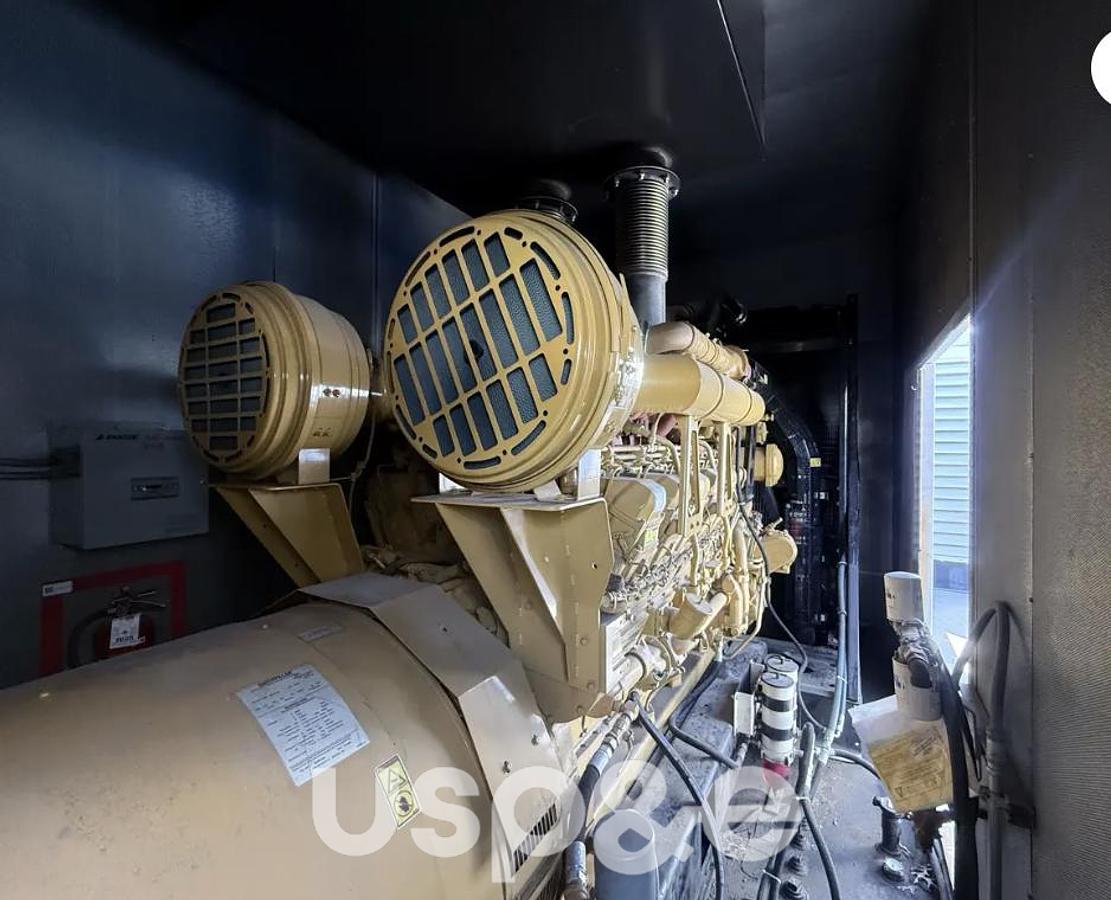 Used USP&E is selling: 1.5 MW 2008 Used Caterpillar 3512C-GD Diesel Generator Set (Containerised)