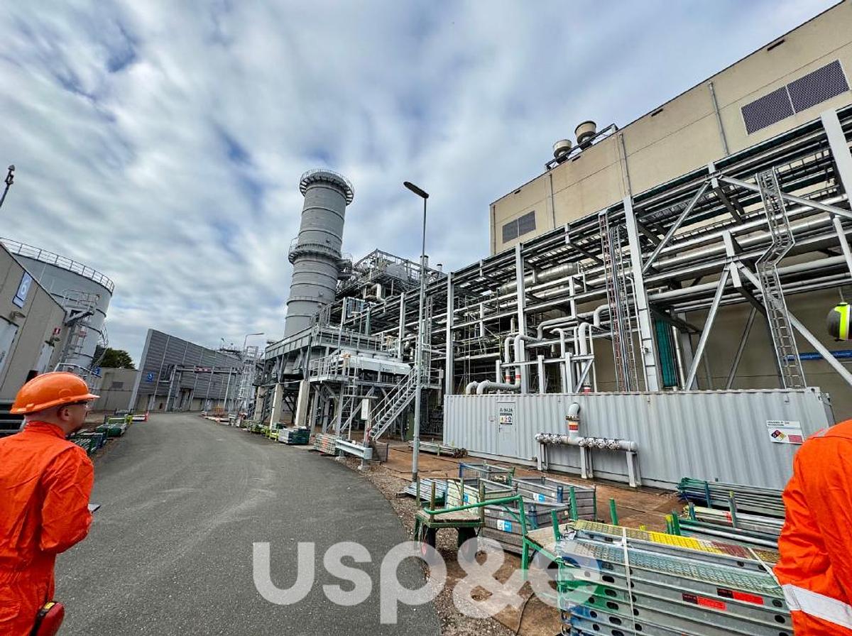 Used 127 MW 2009 Used GE Frame 9E PG9171 Natural Gas Turbine Generator Set