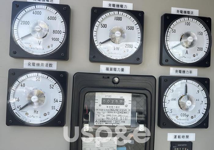 Used 1.5 MW 2011 Used Yanmar AT1800S Natural Gas Turbine Generator Set