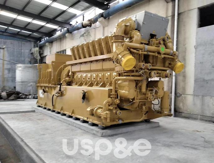 4.5 MW 2018 New Caterpillar CG260-16 Natural Gas Generator Set