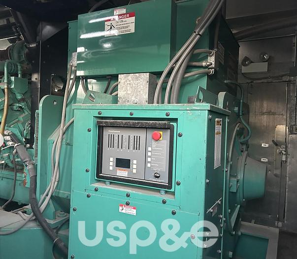 Used 2 MW 1999 Used Cummins QSK60-G6 Diesel Generator Set