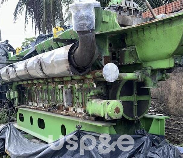 Used 3.4 MW 2018 Used Jenbacher JGS 620 GS-F111 Natural Gas Gensets (Engine Only)