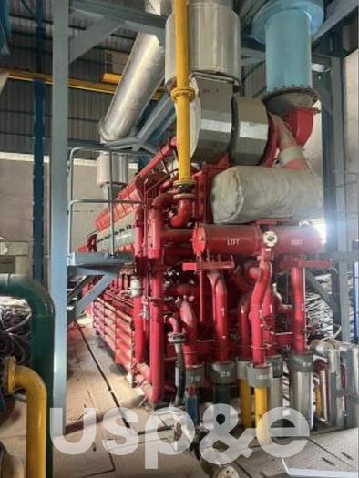 Used 3.7 MW 2006 Used MAN B&W 16V28/32S HFO Generator Set