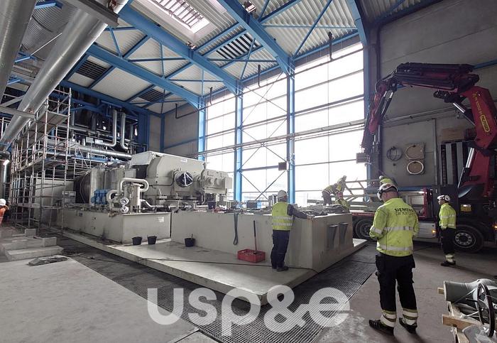 Used 45 MW Used Siemens SGT-800 Natural Gas Turbine Gensets