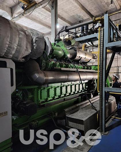Used 3.4 MW 2019 Used Jenbacher J 620 GS Natural Gas Generators Sets