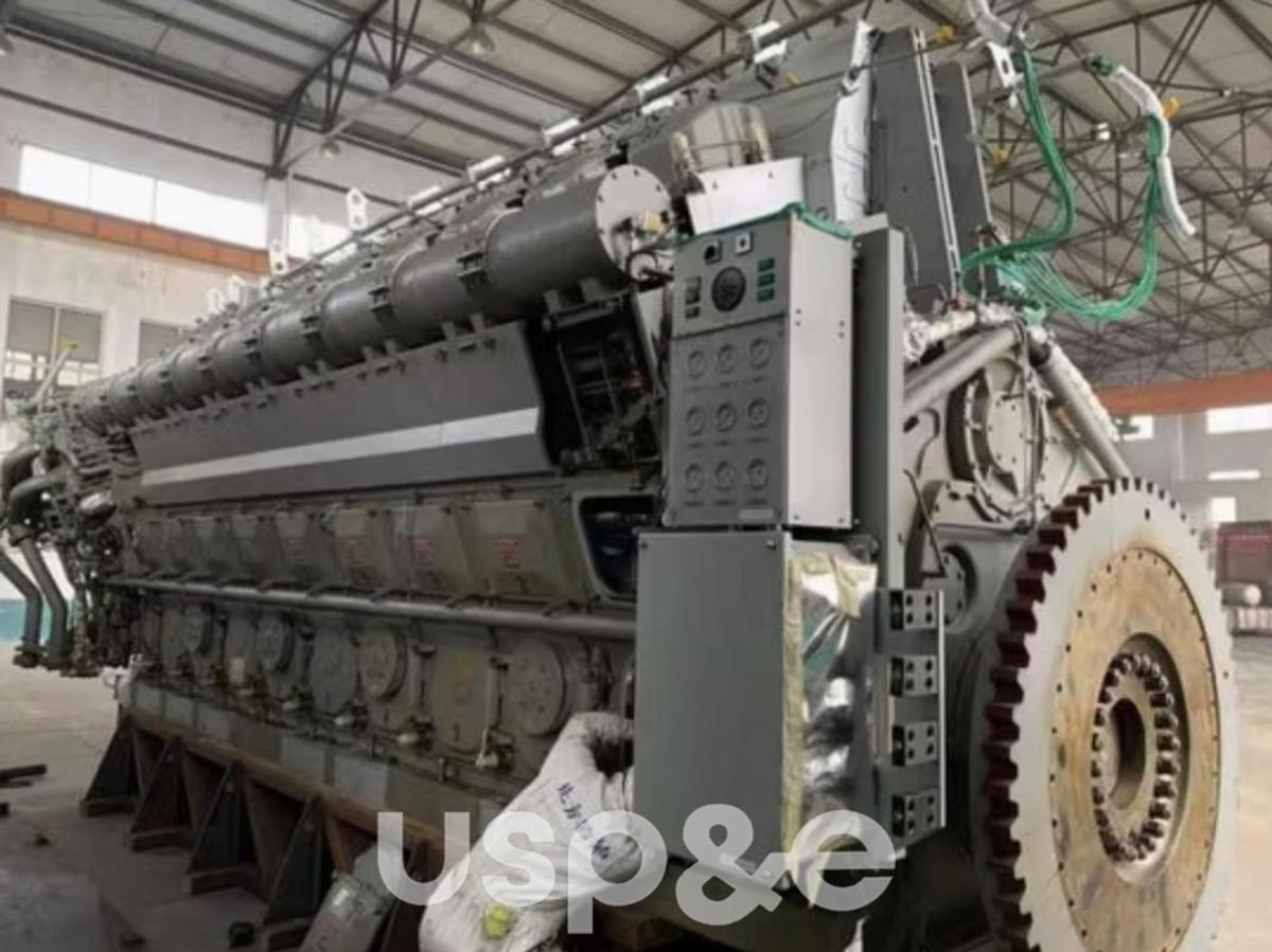 Used 25 MW MAN 18V32/40 Diesel Turbine Generator Sets