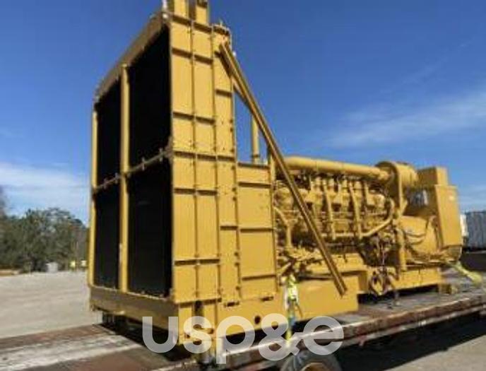 Used 2 MW 2000 Used Caterpillar 3516B Diesel Generator Set