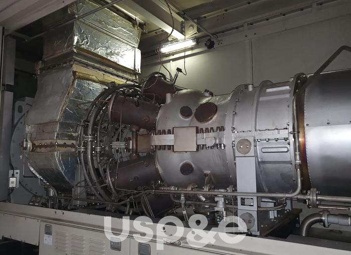 Used 7.2 MW 2011 Used Kawasaki M7A-03D Natural Gas Generator Set