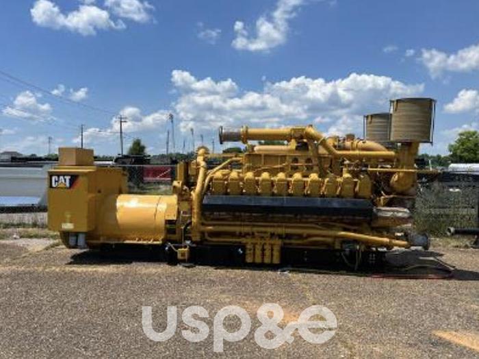 Refurbished 1.6 MW 2008 Refurbished Caterpillar G3520 Natural Gas Generator Set