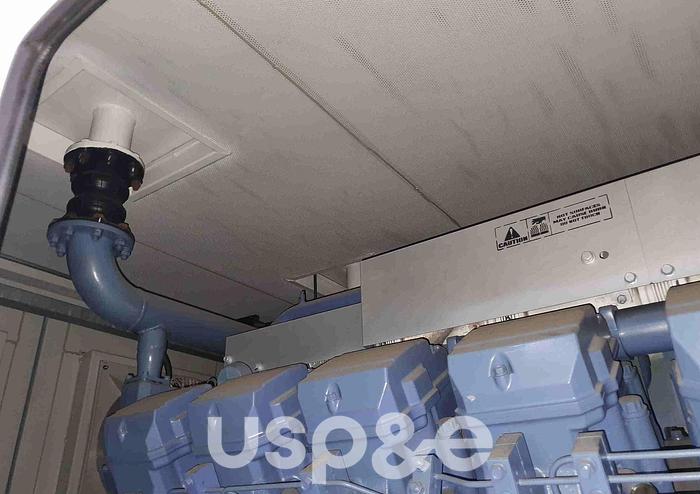 1.6 MW 2017 New Mitsubishi SR16-PTA Diesel Generator Set
