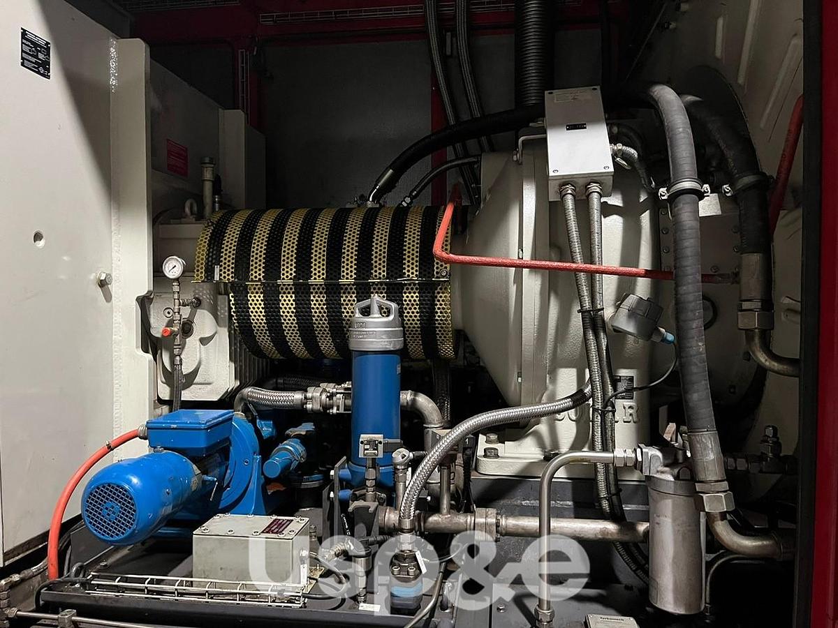 Used 6.3 MW 2011 Used Solar Taurus T65 Natural Gas Generator Set