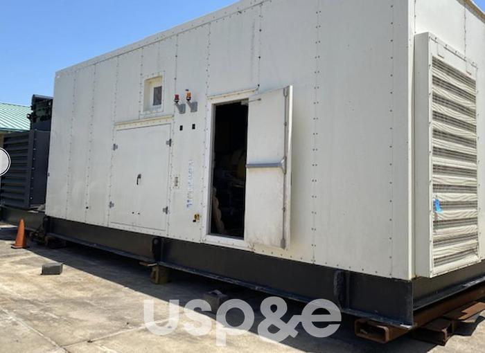 Refurbished 1.5 MW 2010 Refurbished Caterpillar G3516C Natural Gas Generator Set