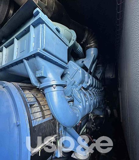 Used 1.5 MW 2007 Used MTU 16V4000 G61 Diesel Generator Sets