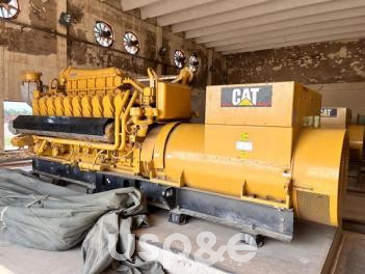 1.9 MW 2007 New Caterpillar G3520C Natural Gas Generator Set