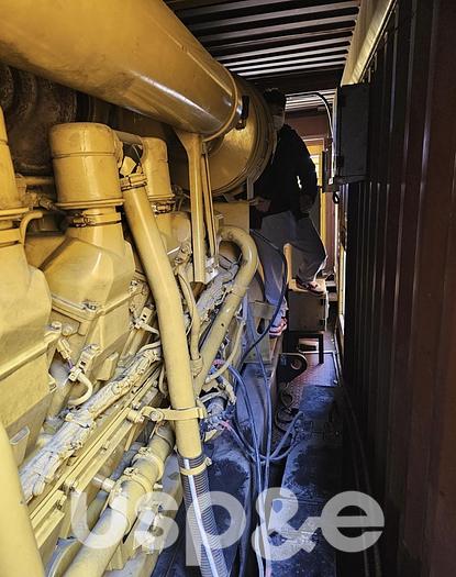 Used 2 MW 2011 Used Caterpillar 3516B HD Diesel Generator Set