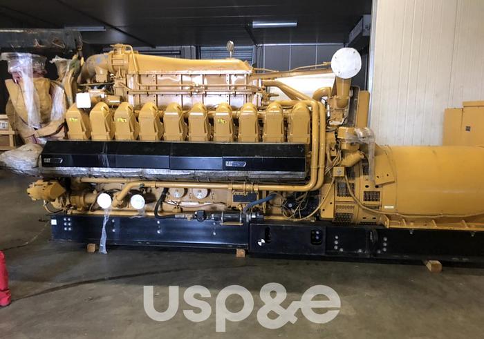 Used 1.9 MW 2011 Used Caterpillar 3520C Natural Gas Generator Sets