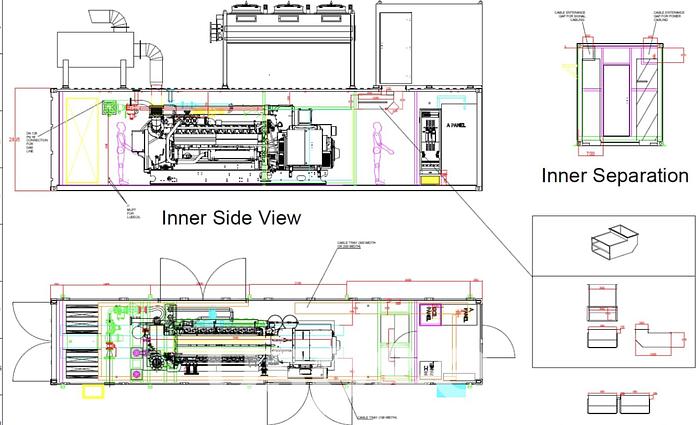 1 MW 2022 New Jenbacher J320-GS Natural Gas Generator Sets (Containerised Sound Proof)