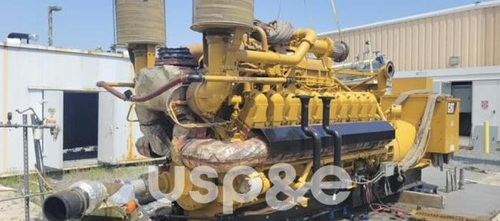 Refurbished 1.6 MW 2008 Refurbished Caterpillar G3520 Natural Gas Generator Set