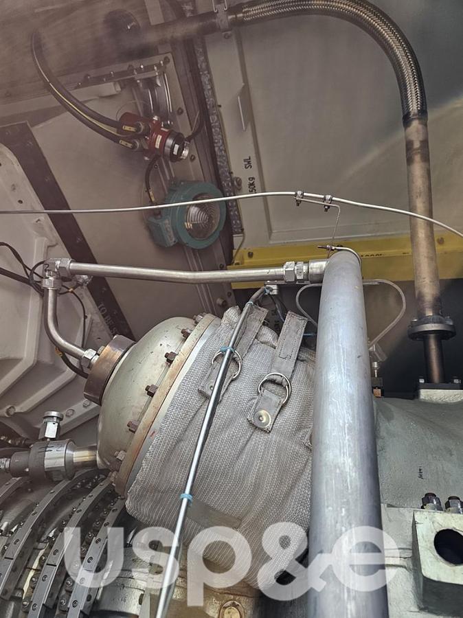 Used 13 MW 2013 Used Siemens SGT-400DLE Natural Gas Generator Set